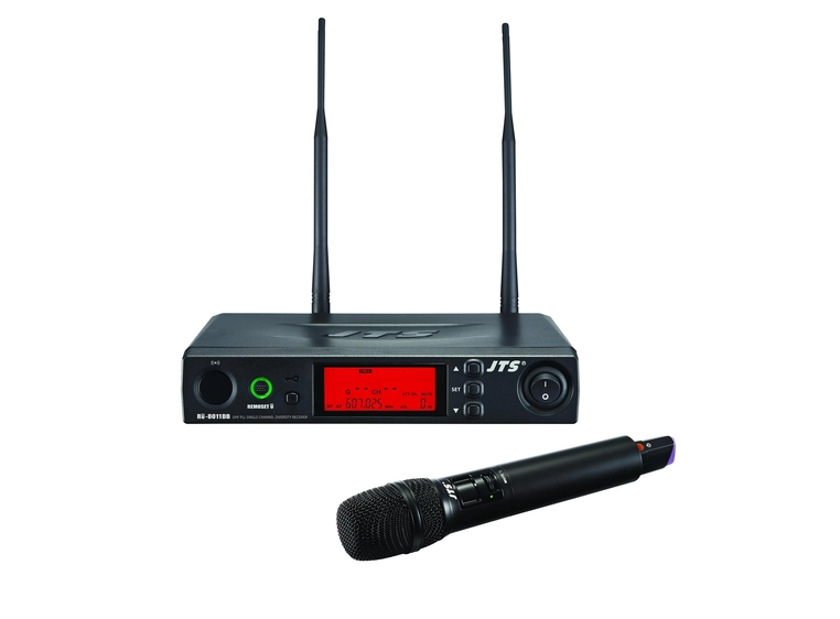 JTS RU-8011DB/RU-850LTH Trådløst system Enkel mottager og håndsender 